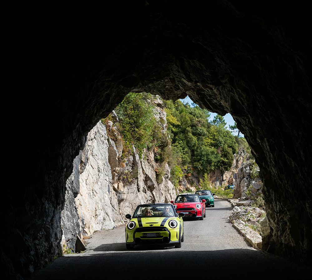 Tunnel in the hills